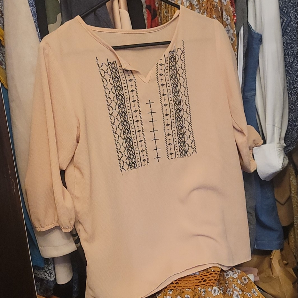 $13Beige top